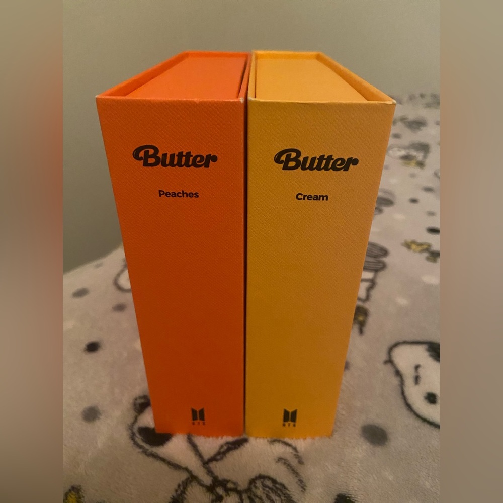 BTS Butter Album Peaches and Cream Set